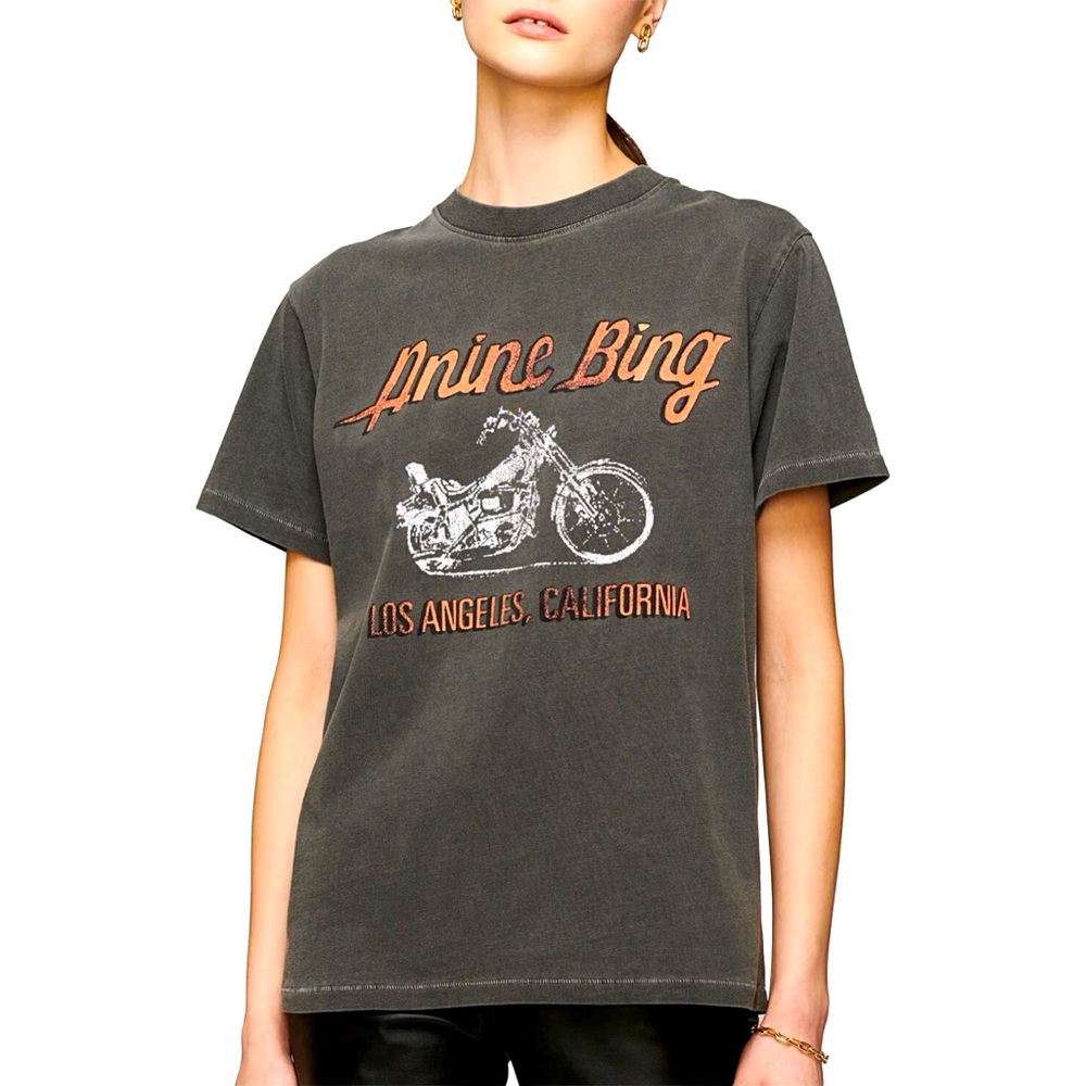 🏍Anine Bing LILI TEE MOTORCYCLE